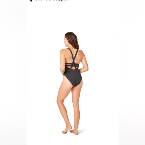 NWT Carve designs black swimsuit - Picture 2 of 5